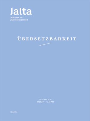 cover image of Übersetzbarkeit